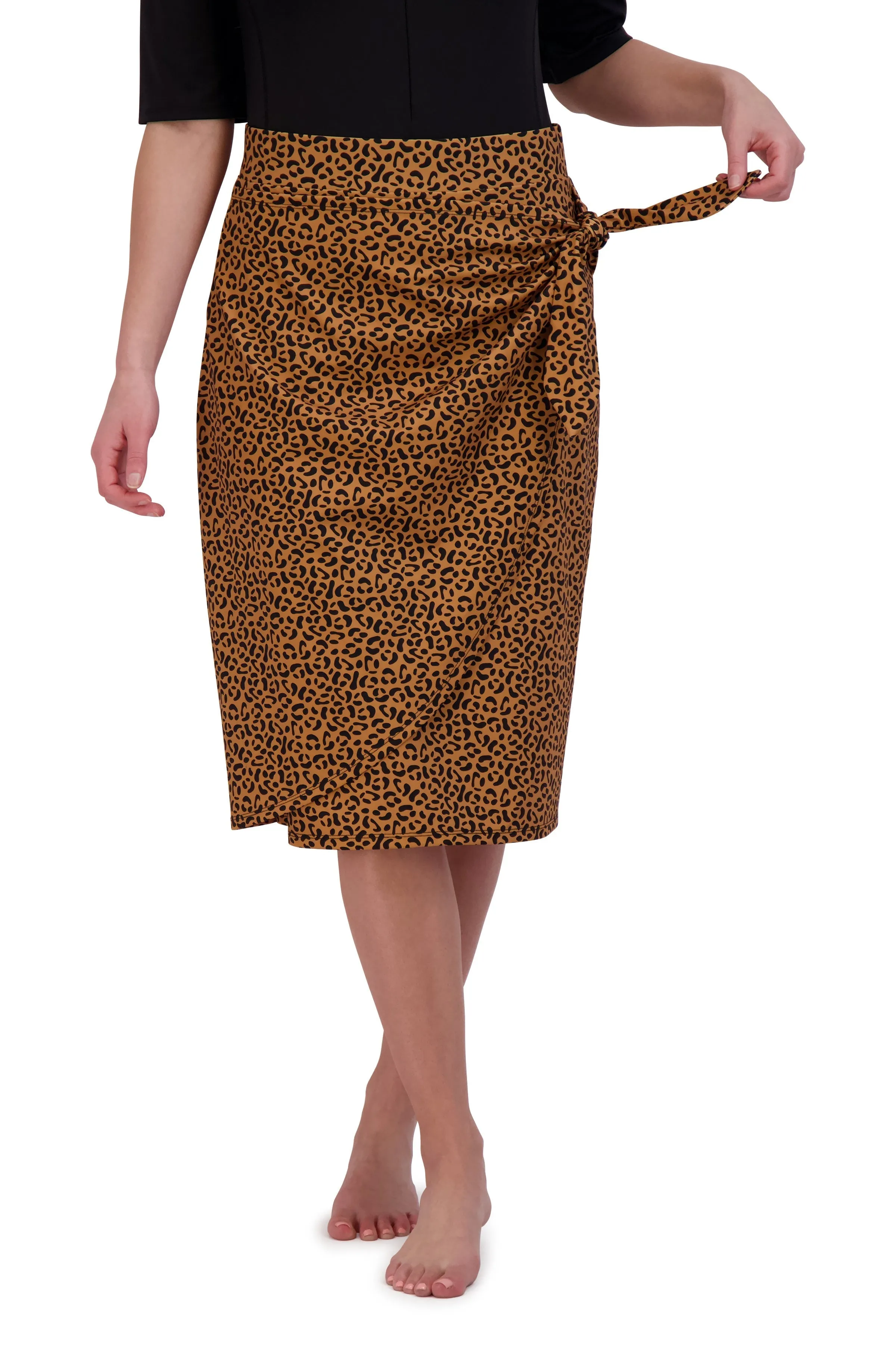 Faux Sarong 26"-Animal print (final-sale)