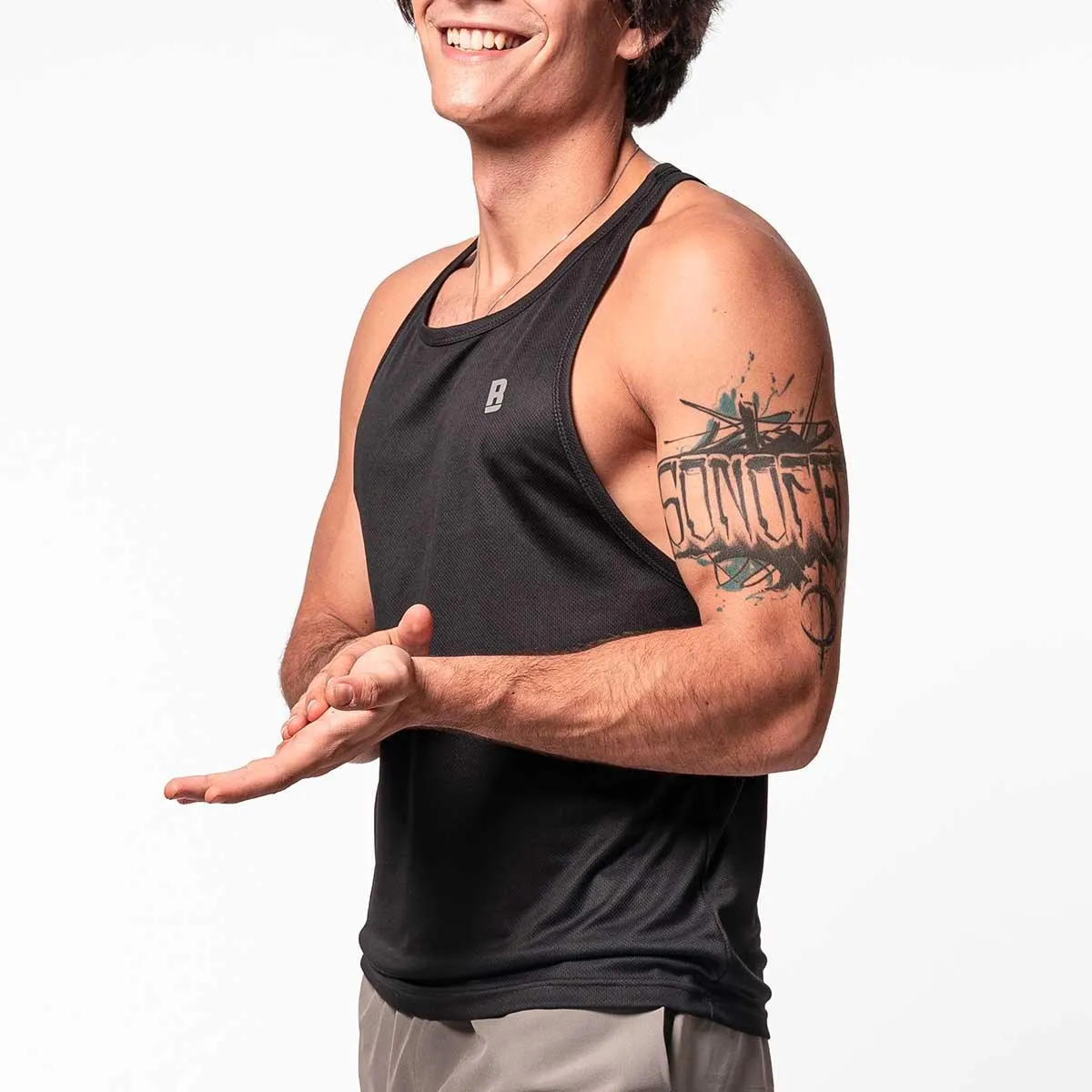 Hustle Tank - Black